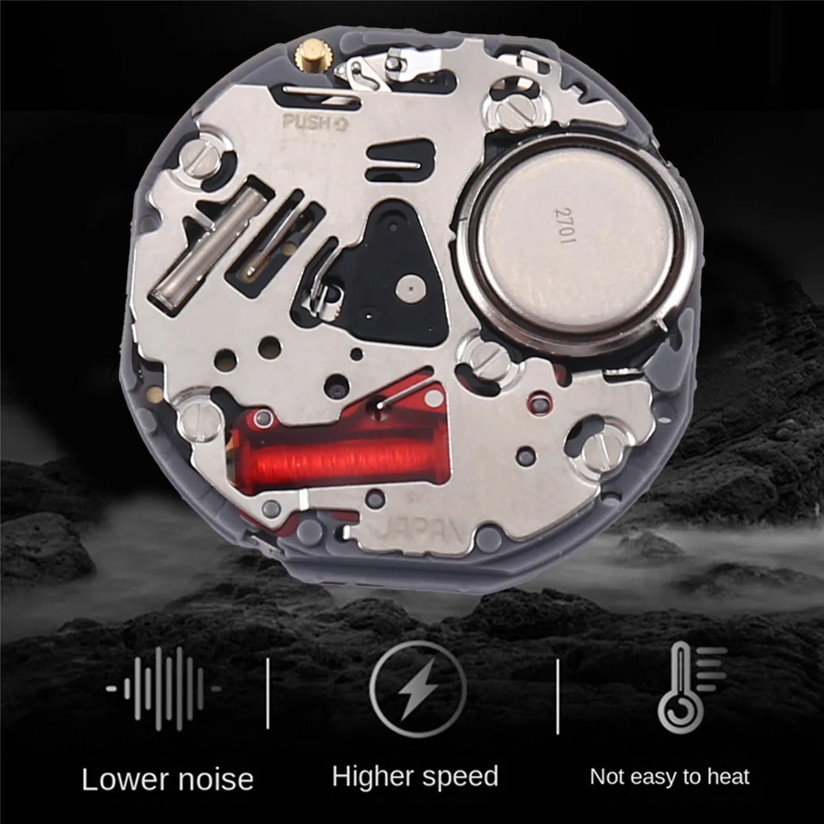 Для модуля времени VH63A кварцевый механизм многофункциональный 369 маленький