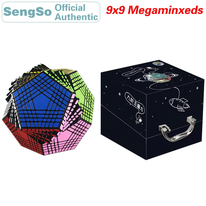 

ShengShou Megaminxeds 9x9x9 магический куб Petaminxeds 9x9 Cubo Magico Professional Neo Speed Cube головоломка антистресс игрушки для детей