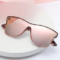 2022 new fashion one piece color film knight pattern sunglasses men outdoor hiking leisure sunglasses dazzling glasses for adult