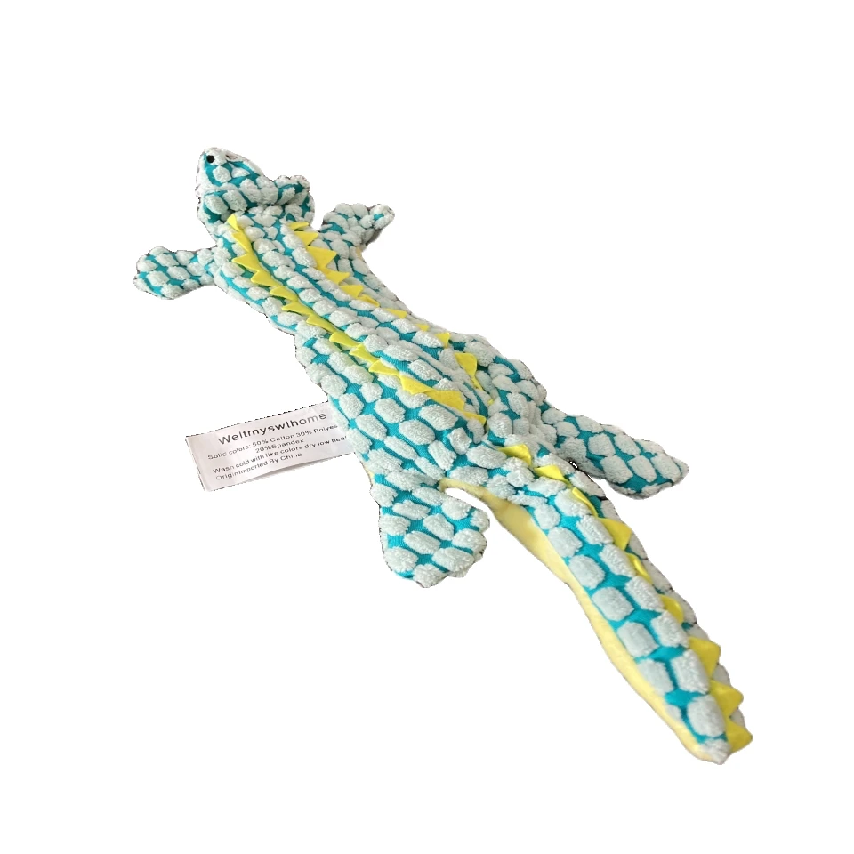 

Игрушки-пищалки для домашних животных, игрушки для жевания под крокодила с мягкими питомцами для чистки зубов, для маленьких, средних и боль...