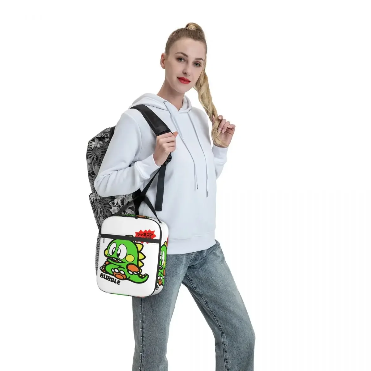 Портативная изолированная сумка для обеда с объемным облачным дизайном женщин