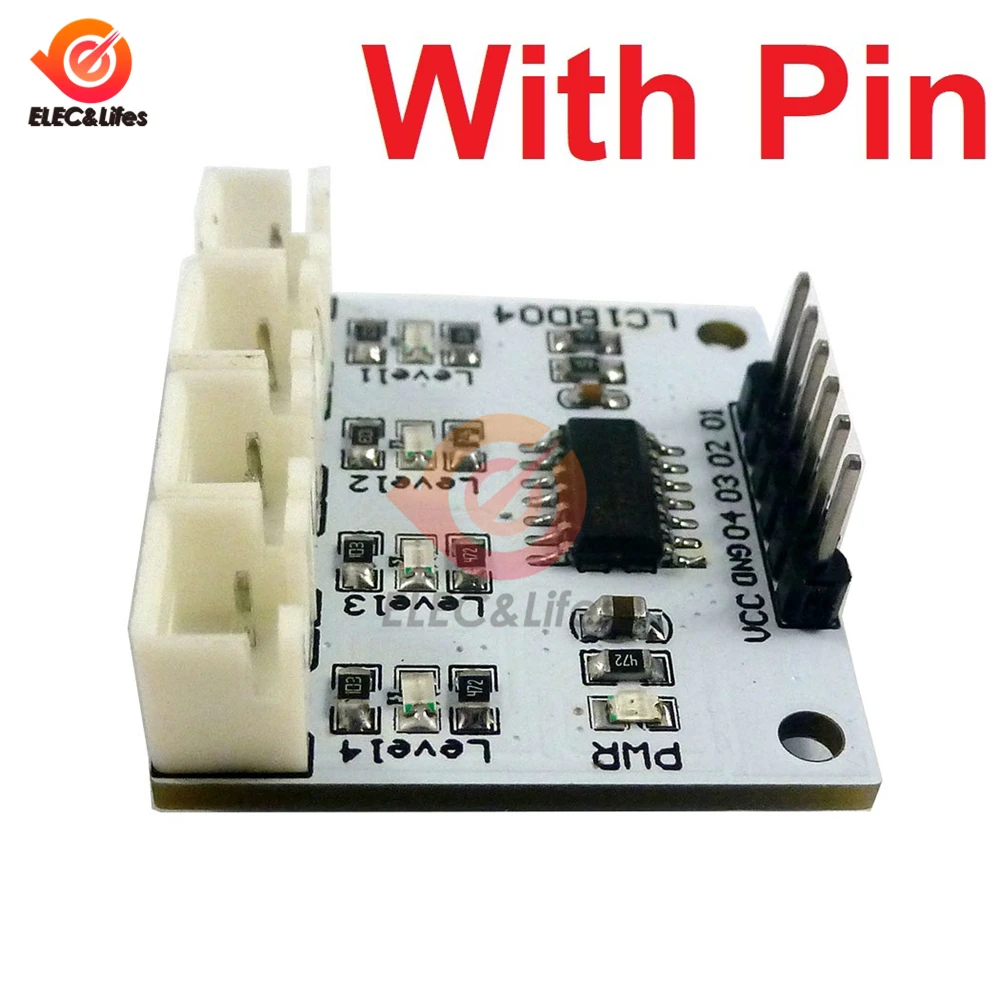 DC 5 В 7-12MA 4 цифровой индикатор уровня воды и жидкости плата контроллера сенсорный