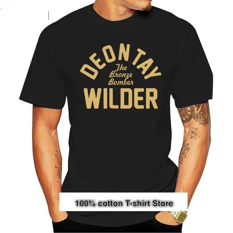 

Неформальная Camiseta с принтом для мужчин, модная неформальная одежда, стиль летнего сезона, DEONTAY WILDER, 2019