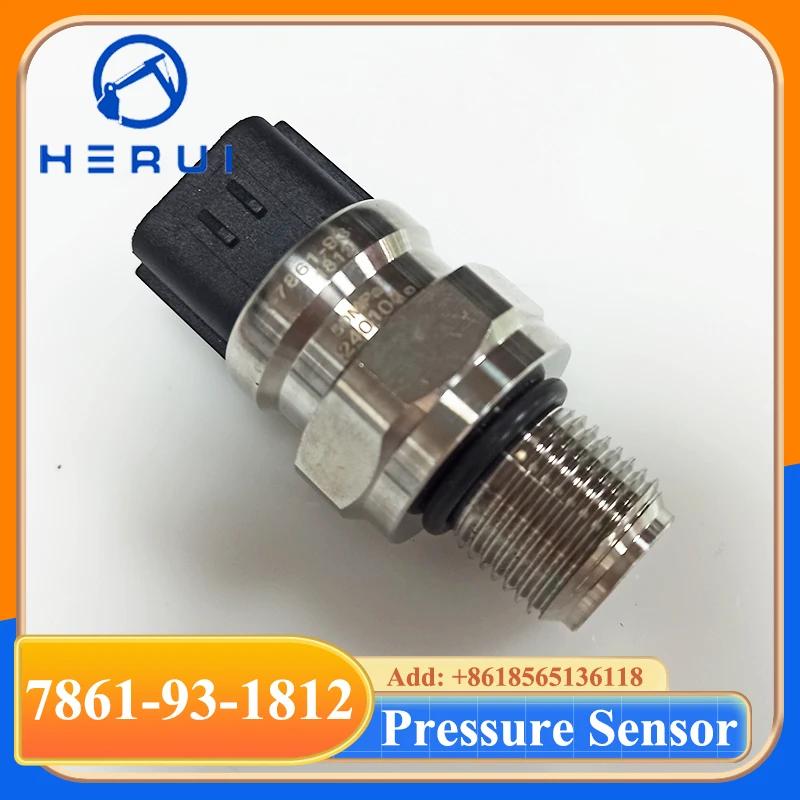 Датчик высокого давления экскаватора 7861-93-1811 7861-93-1812 для PC200-8 PC300-8 PC350-8