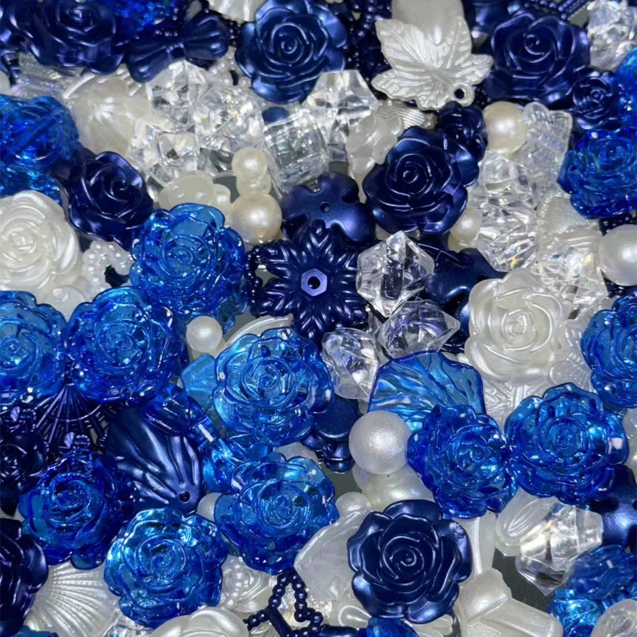 Ледяное проникновение Темно-синий однотонный темно-синий смешанная серия