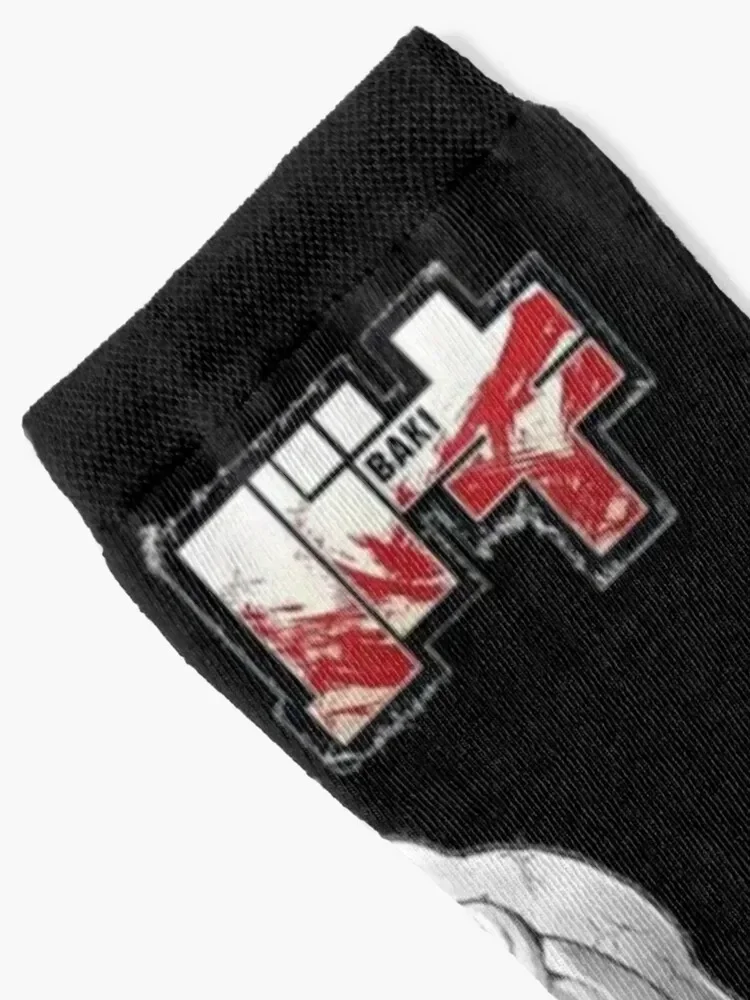 Baki: Baki Hanma fanart Носки Походные ботинки с принтом Дизайнерские мужские носки