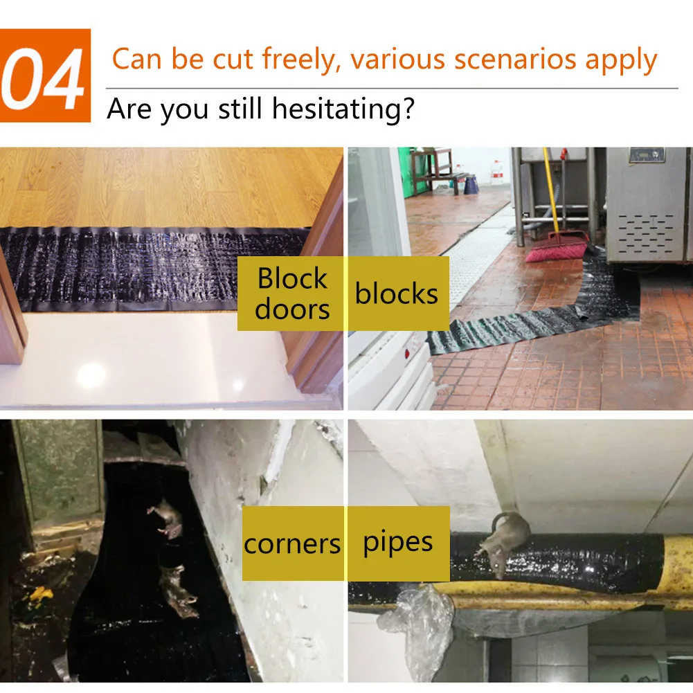 Мышь-ловушка клейкая для мыши безопасная приклеивающаяся офиса дома и сада