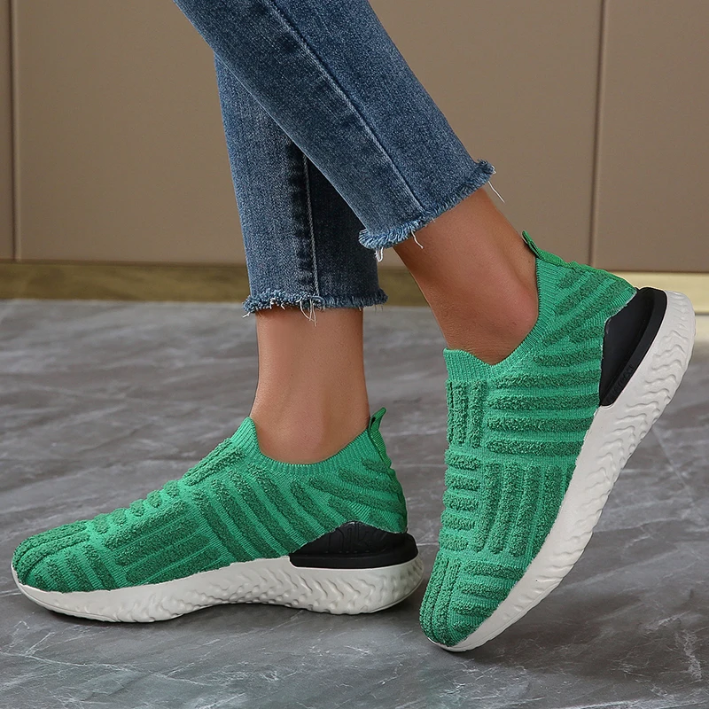 

2022 New Women Sneakers Lace-Up Wedge Sports Shoes Women's Vulcanized Shoes Casual Platform Ladies Sneakers Comfy Females Shoes