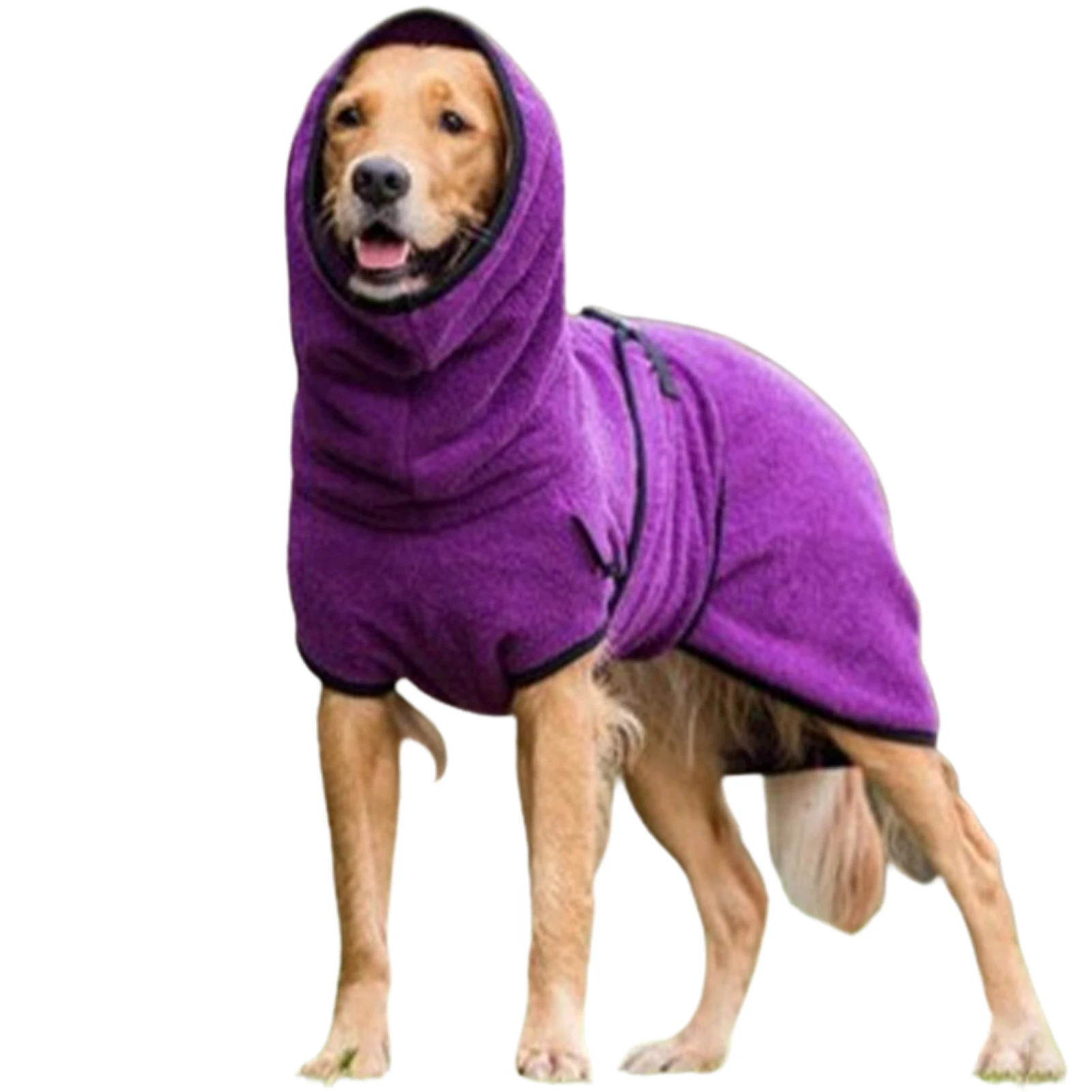 

Adjustable Strap Dog Drying Robe Puppy Product Super Absorbent Towel Large Medium Small Bath Accessories Multi Sizes Ultra Soft