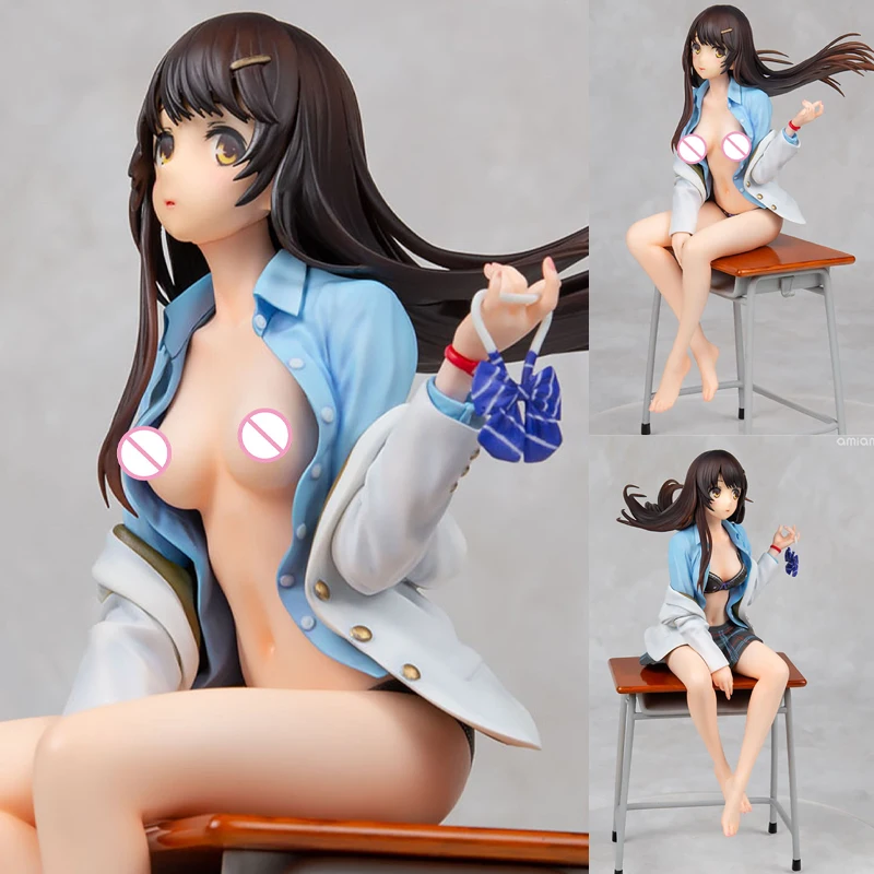 

25cm Daiki Kougyou Sexy Anime Figure Houkago no Hitotoki Boku no Koibito Ran Senpai Figurine Adult Collection Model Doll Toy