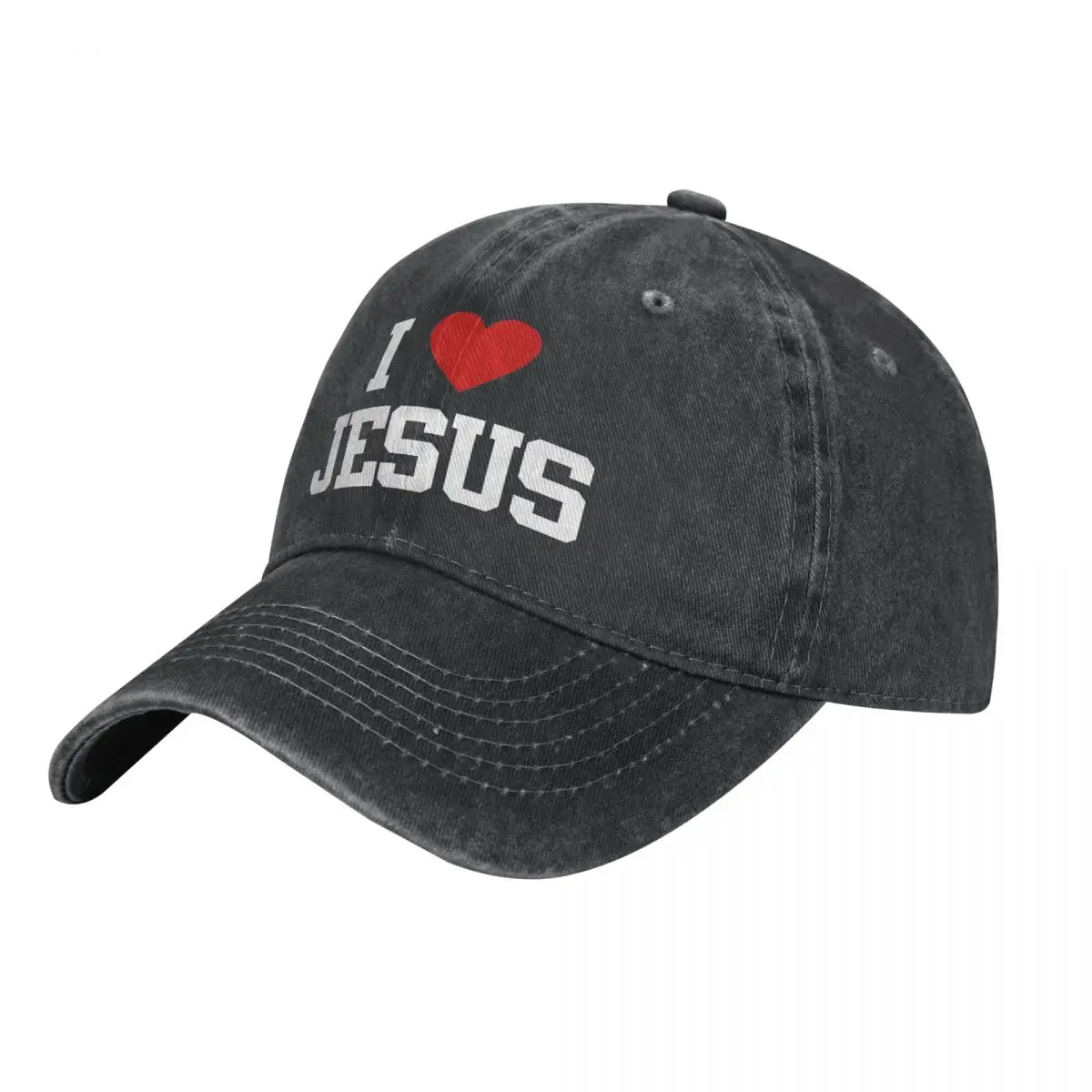 

Модная хлопковая шапочка для взрослых I Love jesu, Christian, Faith Casquette, подходит для ежедневного хорошего подарка