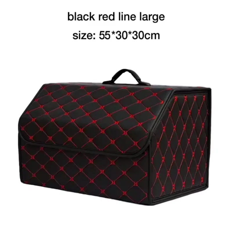 

Ящик для хранения автомобиля, ящик для хранения в багажнике автомобиля, кожаный ящик для хранения, складной многофункциональный автомобильный ящик, дорожная прогулка