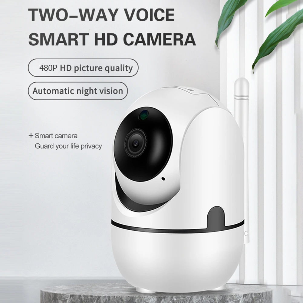 

Two-way Audio WiFi Wireless Remote Monitoring Security IP Camera US Plug
