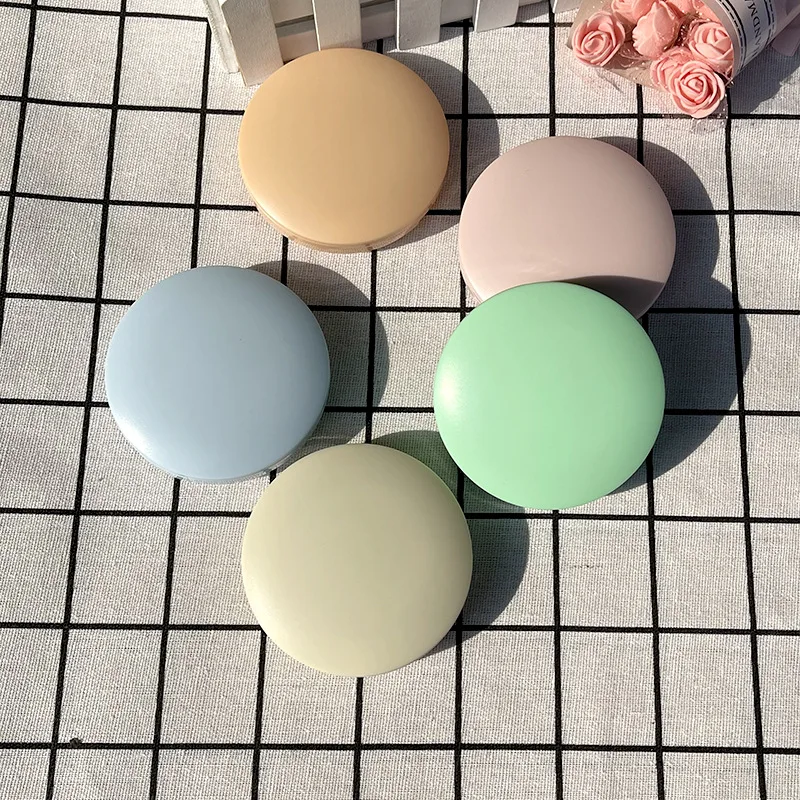 

Cute Round Contact Lens Case Eyes Care Container with Mirror Fashion Travel Glasses Lenses Box Kit Holder Contact Lens Case