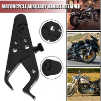 1pc black motorcycle cruise control throttle durable aluminum motor accessories portable lock assist retainer