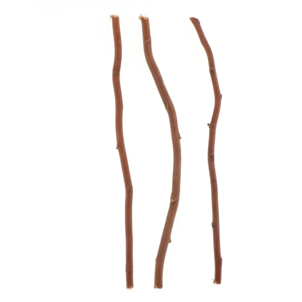 

50pcs Retro Style Natural Branches Wooden Sticks Driftwood Crafts Decors 20cm