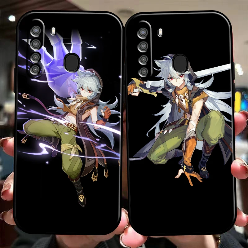 

Genshin Impact Project Game Phone Case For Samsung Galaxy S20 S20FE S20 Ulitra S21 S21FE S21 Plus S21 Ultra Liquid Silicon Soft