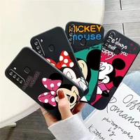 disney mickey mouse cartoon phone case for samsung galaxy s20 s20fe s20 ulitra s21 s21fe s21 plus s21 ultra back silicone cover