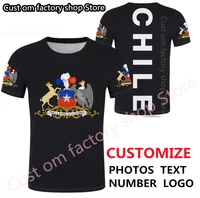 chile t shirt diy free custom made name number men tshirt short sleeve t shirt loose o neck summer men%e2%80%99s clothes