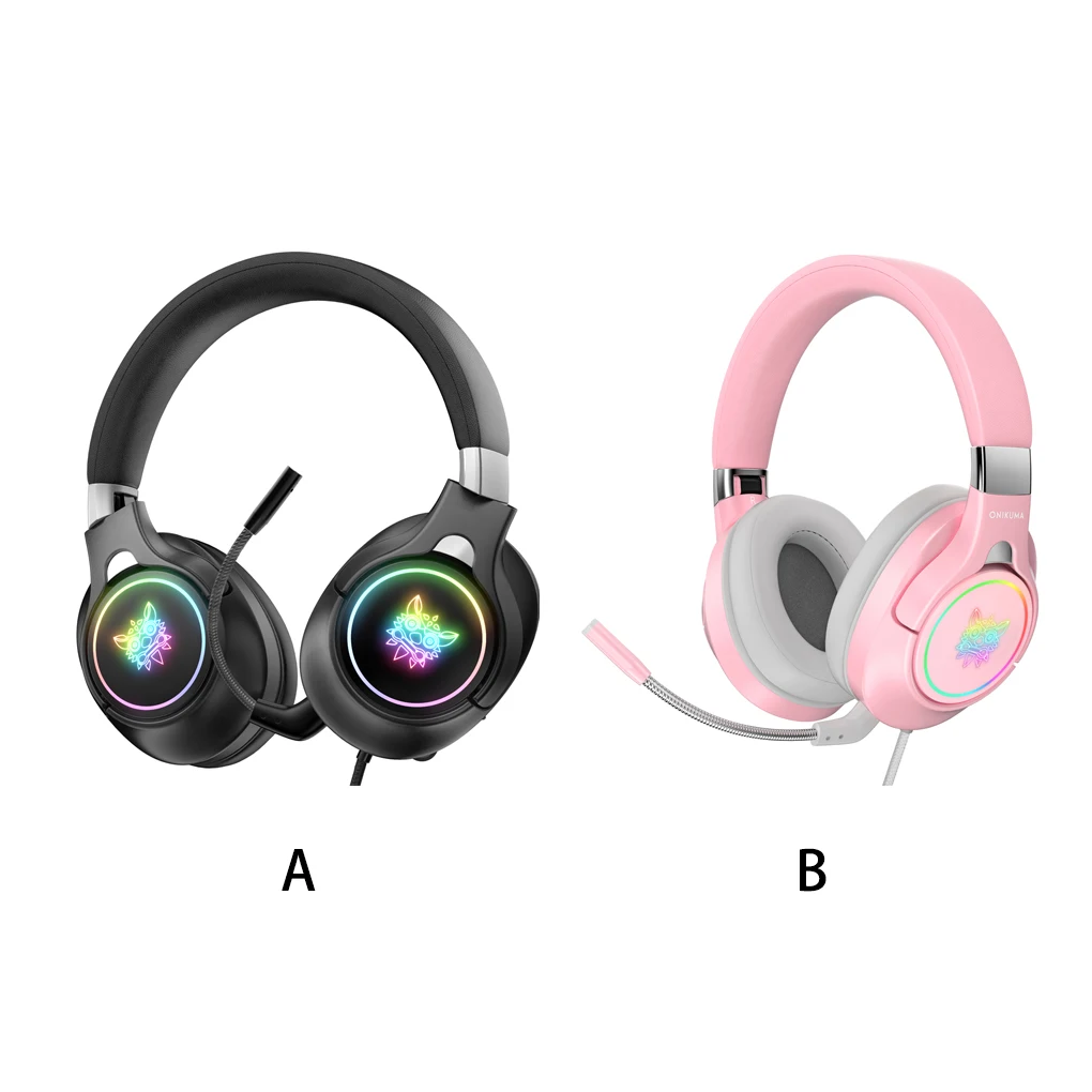 

Проводные наушники Onikuma, игровая гарнитура с шумоподавлением, наушники для видеообщения, онлайн-встречи, поставки ноутбуков