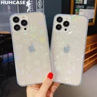 Роскошный голографический чехол с сердечками и бабочками для iPhone 13 11 Pro Max 12 13 Mini 7 8 Plus XS X XR SE 2020 градиентный лазерный чехол с цветами