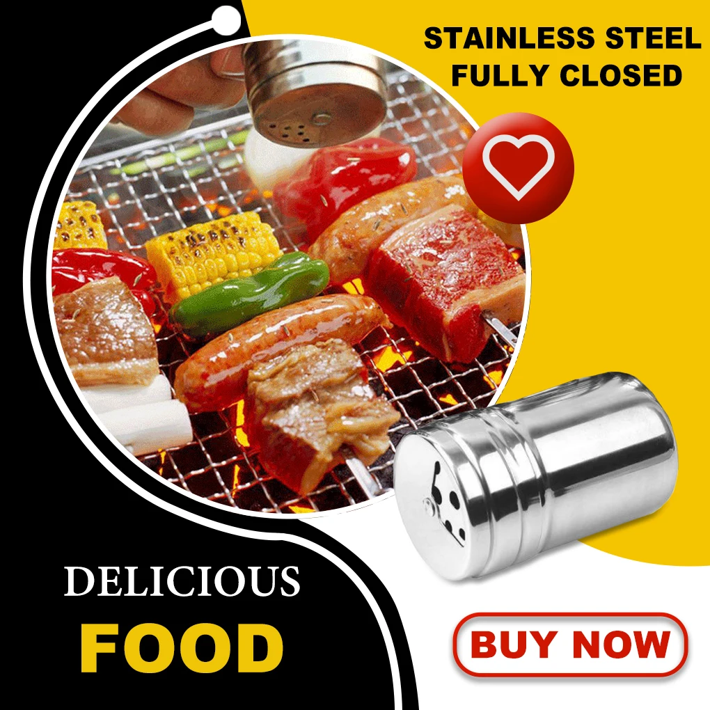 

Camping Seasoning Bottle Spice Jar Backpacking Reusable Container