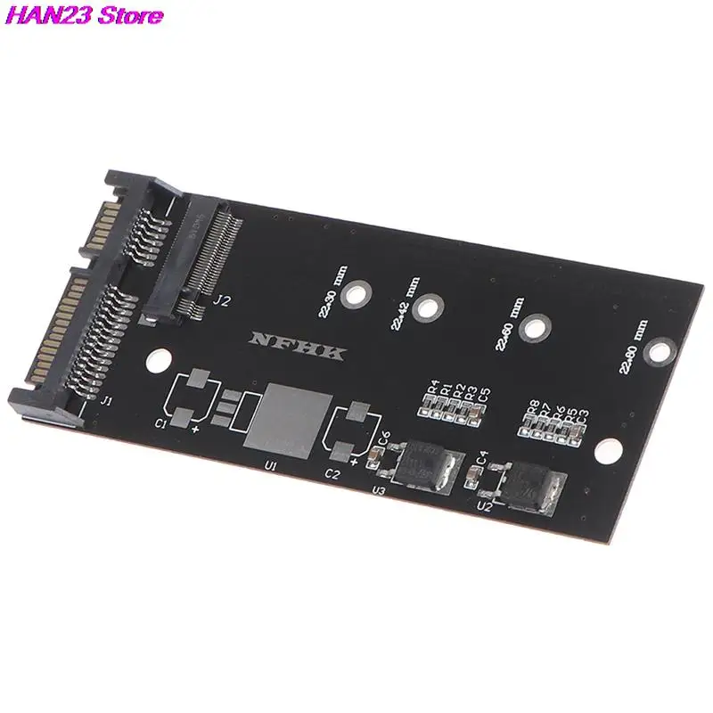 Новый адаптер M.2 SATA Raiser M2 на NGFF конвертер 2 5 дюйма карта SATA3 B Ключ для 2230-2280 SSD |