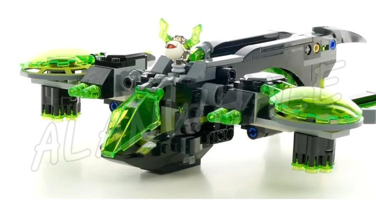 386 шт. Nexoes Knights Berserker Bomber MechaByter съемный костюм Vyro с крылатым глазом 10816 игрушка из