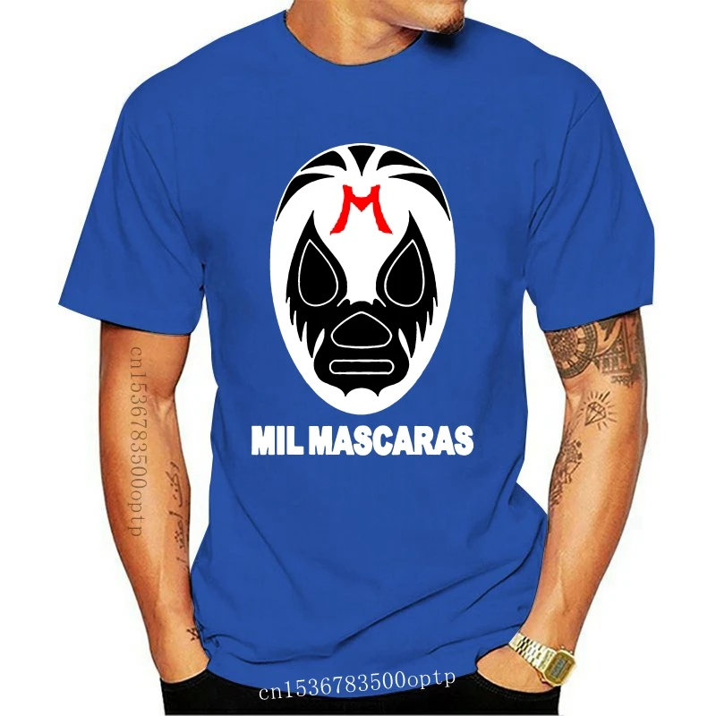 

Camiseta Mil Mascaras mexicana Luchador, algodón, 2021