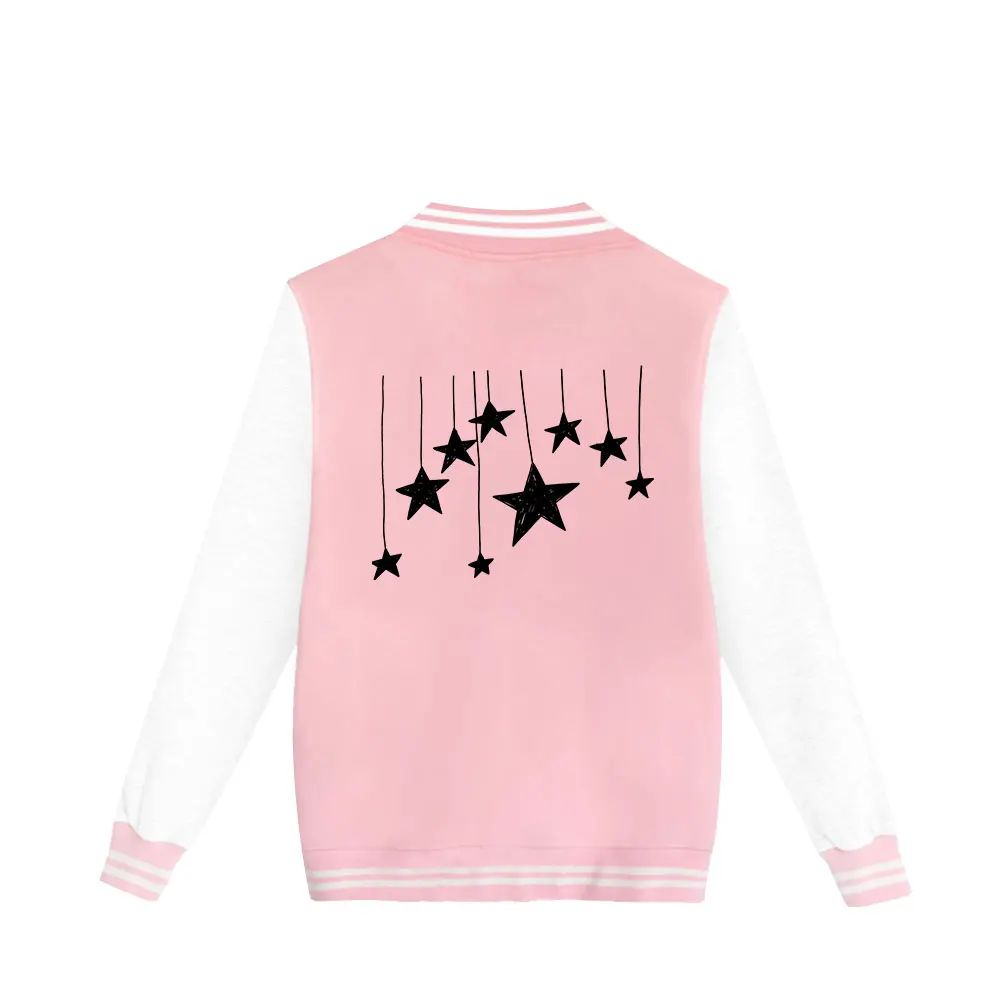 

LIANSHUO 2022 New Fashion Baseball Uniform Jacket Unique Print 1 Street Baseball Uniform Jacket Men's Tide Brand Hip Hop