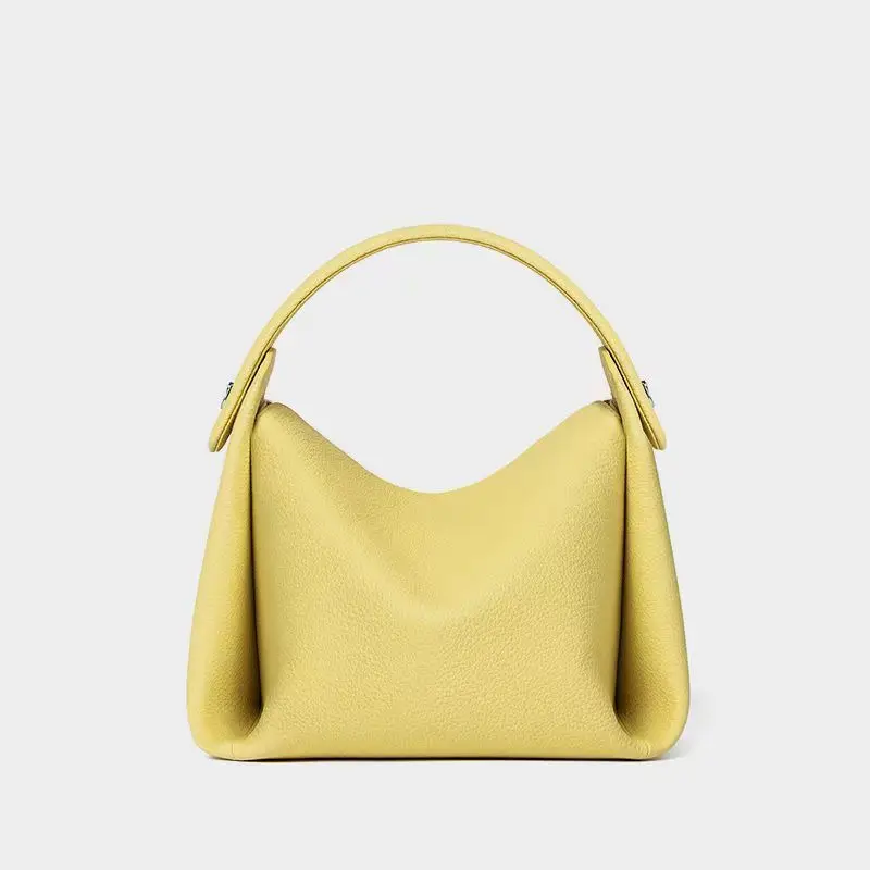 2023 new design of matching large soft cigarette case bag niche urban minimalist style saddlebag female handbag