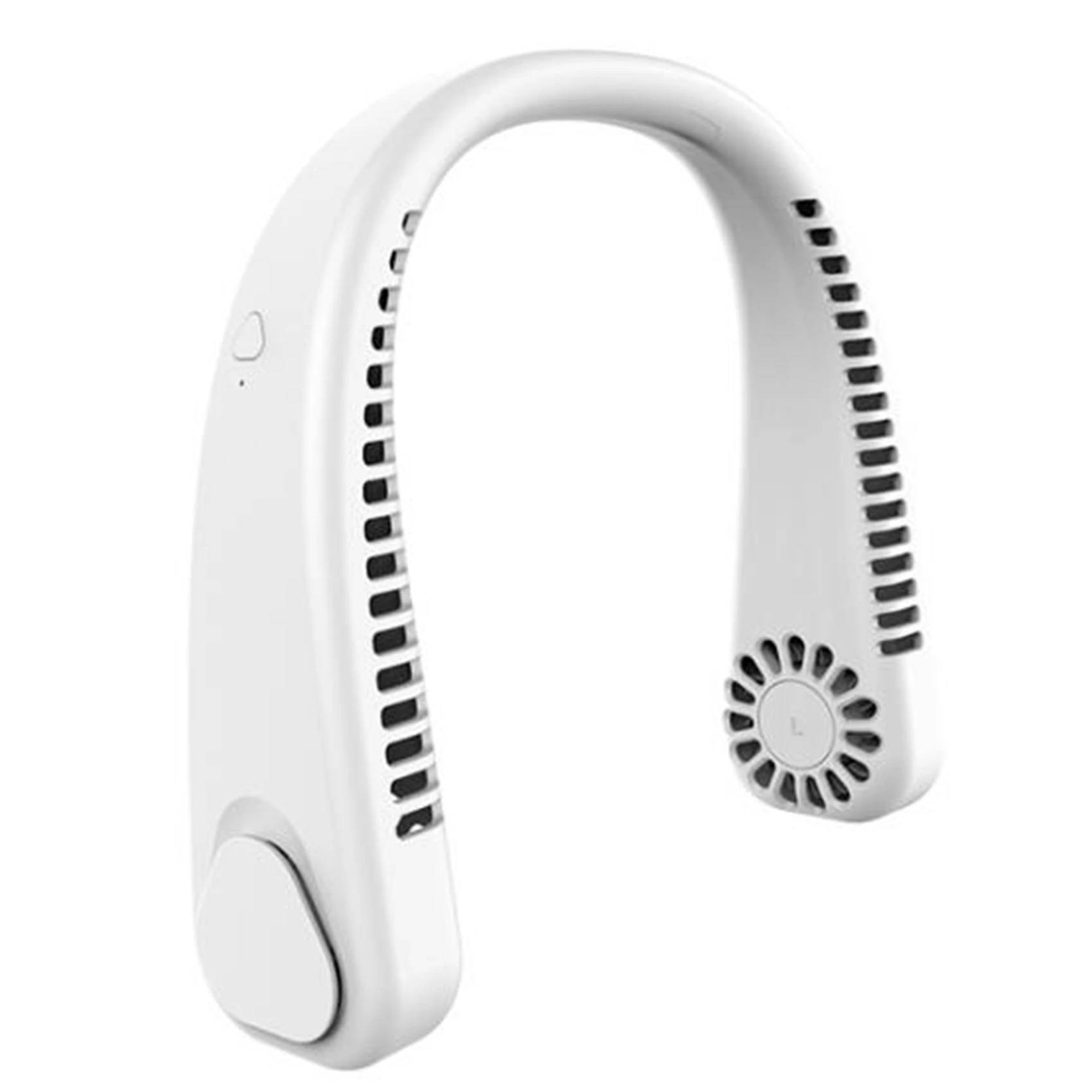 

Portable Neck Fan - Hands Free Bladeless Neck Fan, Cooling Hanging Fan, Headphone Design Neck Air Conditioner