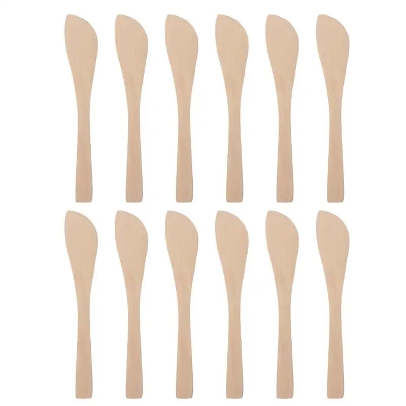 

15Pcs Wooden Spoons Multifunction Butter Spreader Dumpling Filling Spoons Dumpling Wonton Stuffing Spoons Dumpling Wrappers