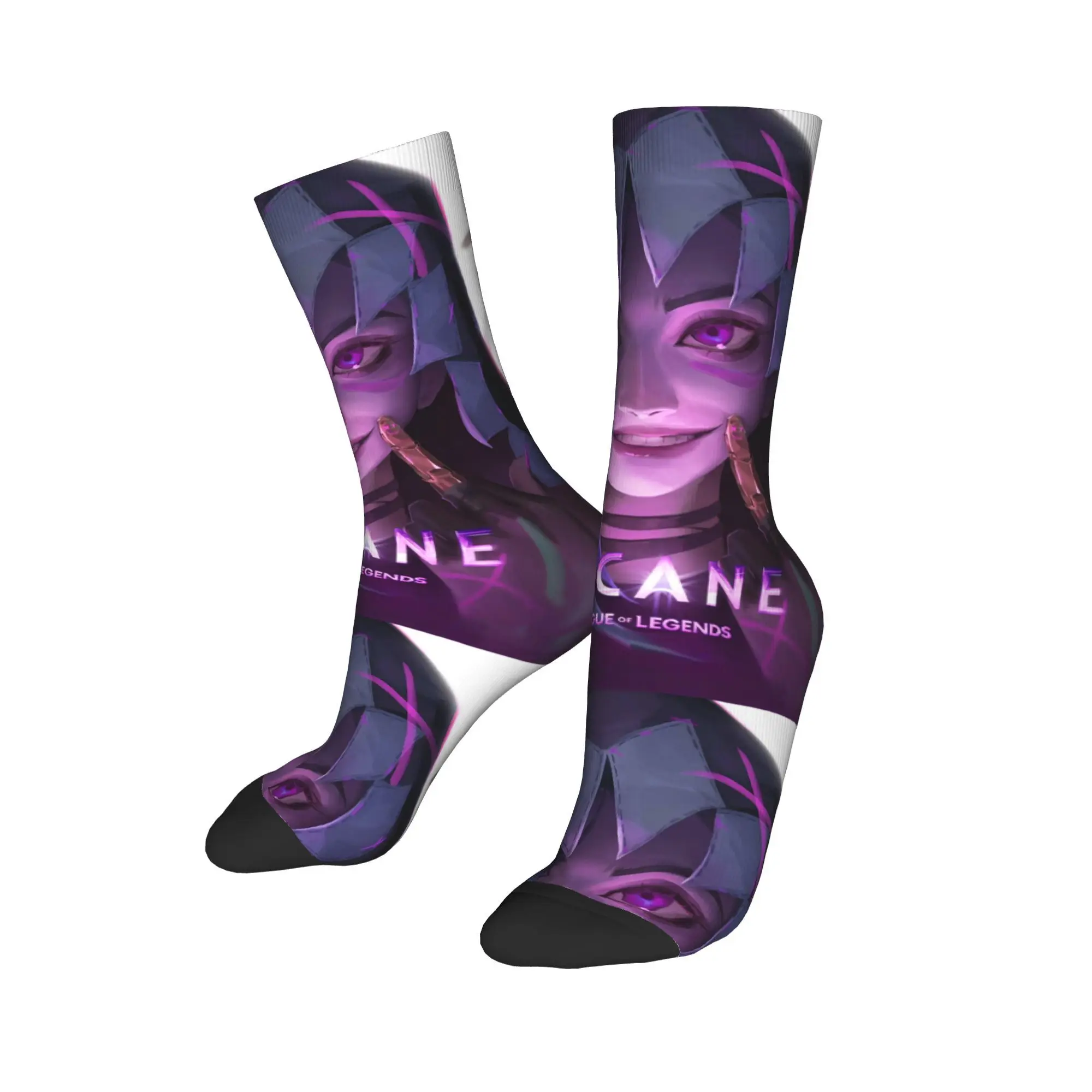 Носки Arcane Jinx мужские и женские полиэстеровые модные носки для экшн-приключений в
