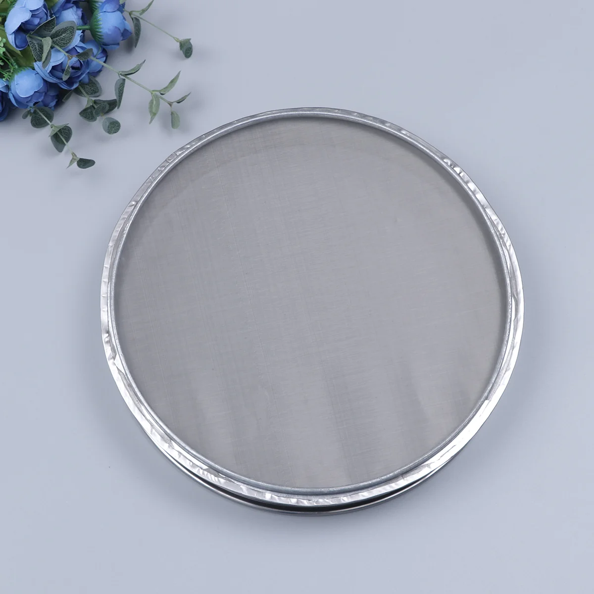 

Sifter Flour Sieve Mesh Fine Baking Pollen Strainer Round Herbal Steel Stainless Kitchen Shaker Extractor Sifting Sugar Cup Tool