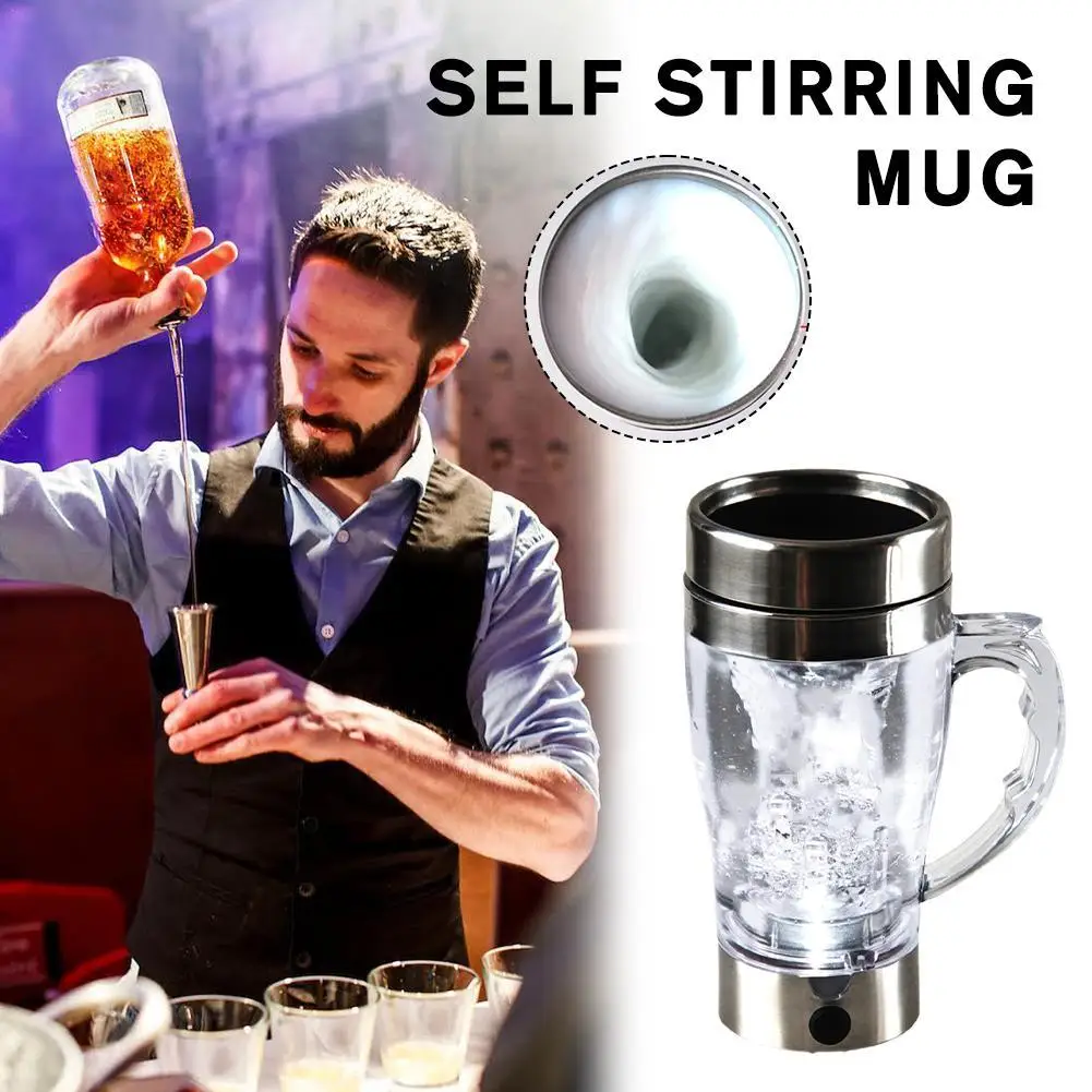 

Self Stirring Mug Automatic Electric Lazy Automatic Coffee Mixing Tea Mix Cup Travel Mug Double Insulated Thermal Cup Travel Mug