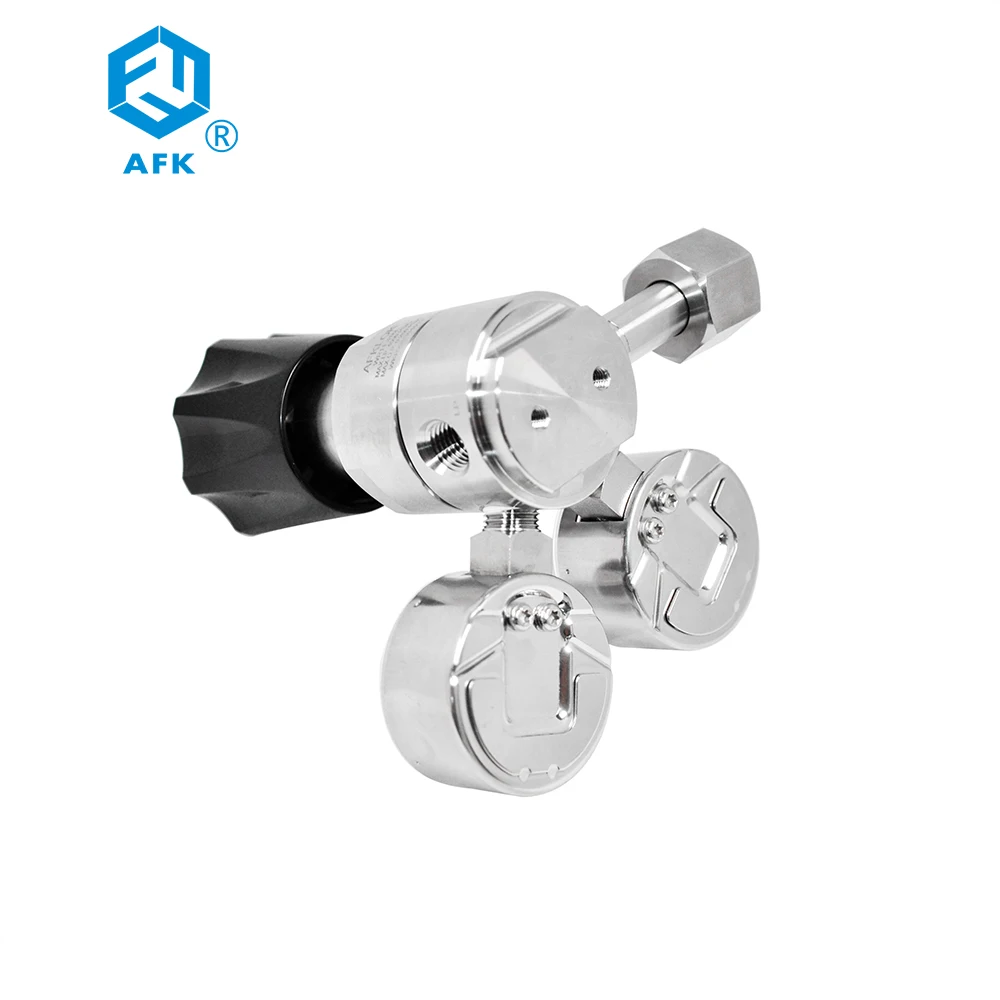 

High Purity One Stage SS adjustable 1000 psi Oxygen Pressure Regulator