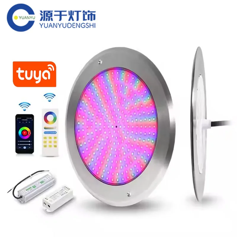 Tuya Wifi Светодиодные Подводные Фонари Rgb Погружная Лампа Для Бассейна Ip68