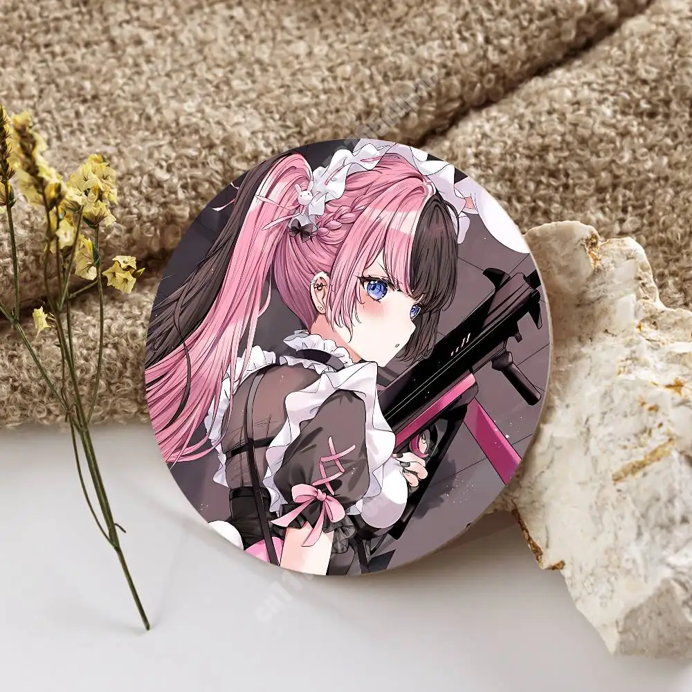 Фото Деревянная подставка для кружки Tachibana Hinano Apex Vtuber: для американо, пива, молока, воды, для пекарни/кондитерской №5