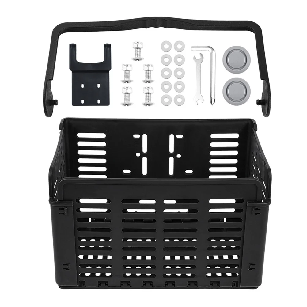 

Foldable Bike Basket Plastic Bike Basket Foldable Frame Basket Bike Accessory