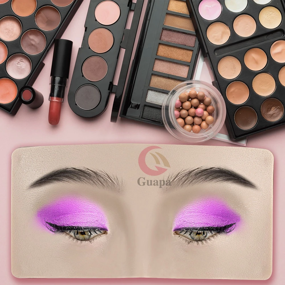 Многоразовый силиконовый макияж 5D для практики косметики |