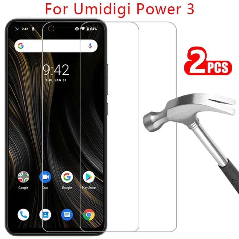 

Закаленное стекло для umidigi power 3 Защитное стекло для экрана protector на umidigipower3 power3 Защитная пленка для телефона 9h