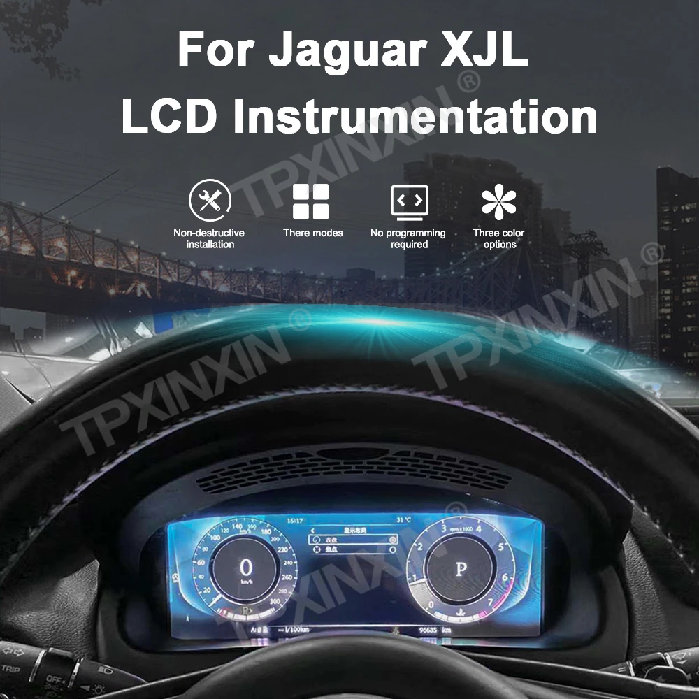 Цифровой ЖК-кластер для Jaguar XJL 2010 2011 2012 2013 2014 2015 2016 2017 2018 2019 Автомобильная цифровая