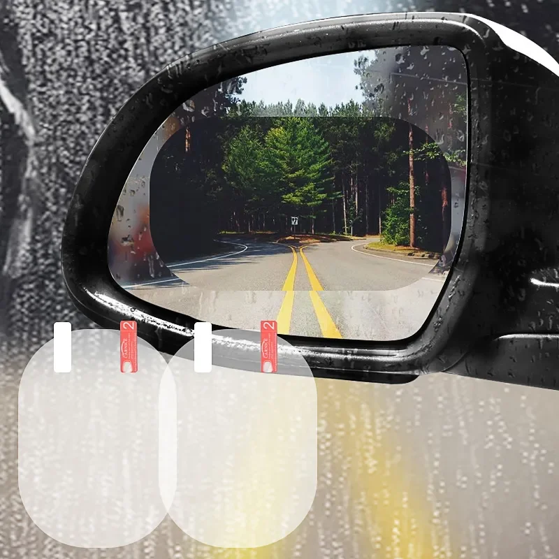 

Anti Fog Car Mirror Window Clear Film Membrane Anti-glare Waterproof Rainproof Car Sticker Car Accessories