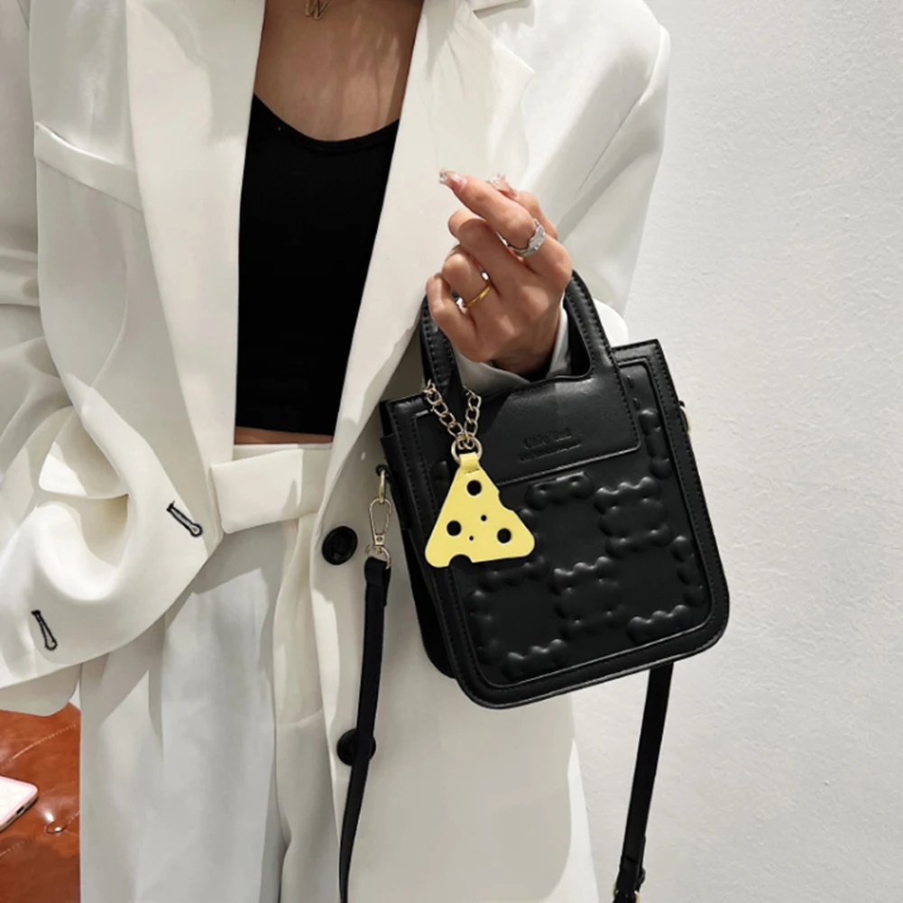 

Portable Sac Square Biscuit Crossbody Bags for Girl Fashionable Zipper Shoulder Bag Women Hand Bags Woman 2022 Designer Cute Bag