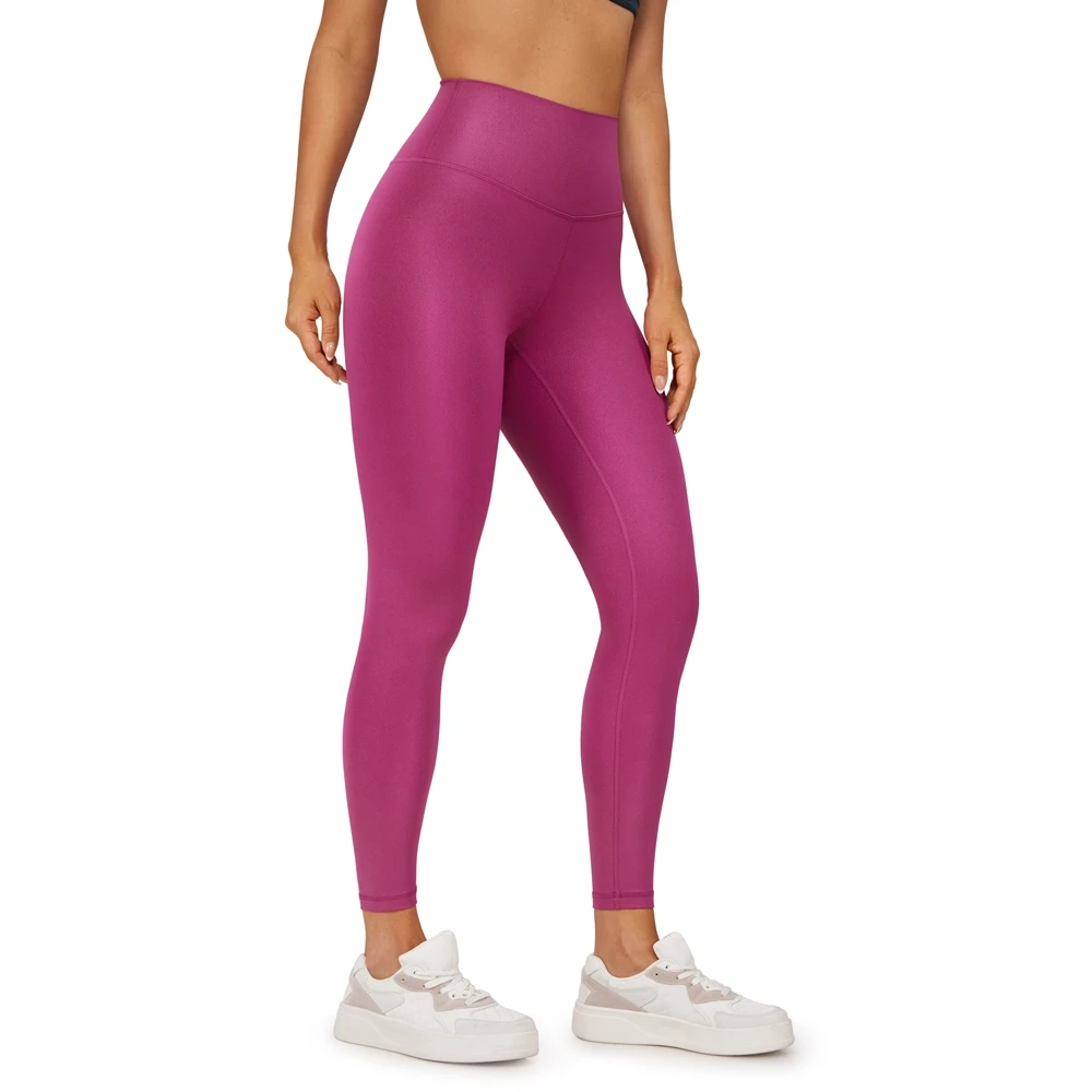 Женские леггинсы SYROKAN из искусственной кожи с матовым покрытием текстурные для