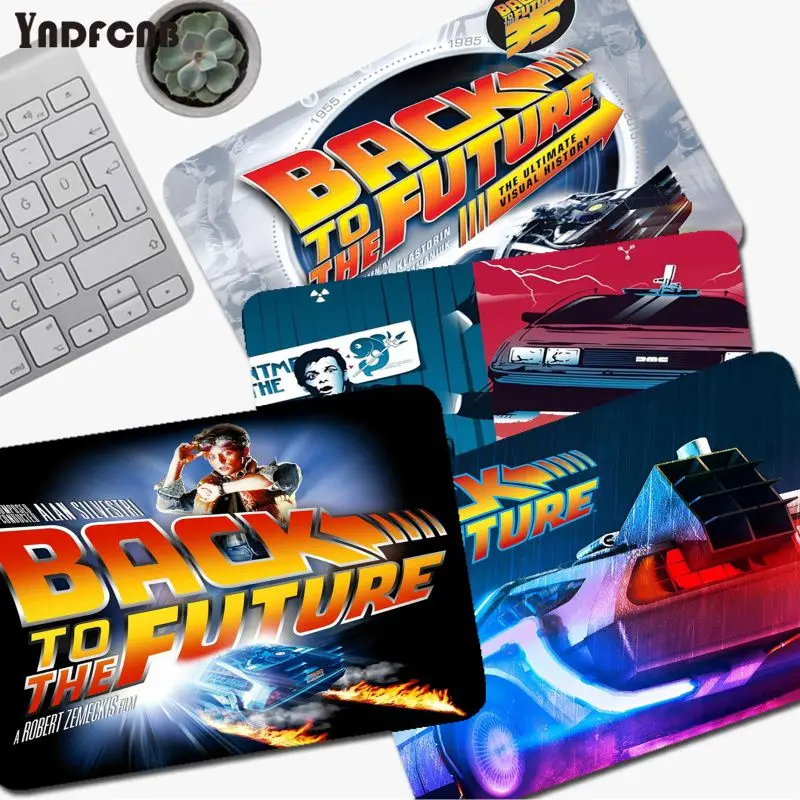

Back To The Future Mousepad Custom Skin Cabinet Gaming Computer Laptop Desk Mat Mouse Pad Mouse Mat Notbook Office Accessories