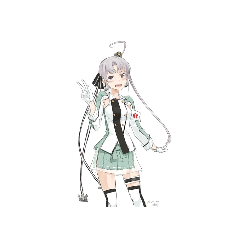 Аксессуары для украшения дома Three Ratels CDM299 Lovely college girl, автомобильная наклейка для гостиной Аксессуары для украшения дома Three Ratels CDM299 Lovely college girl, автомобильная наклейка для гостиной