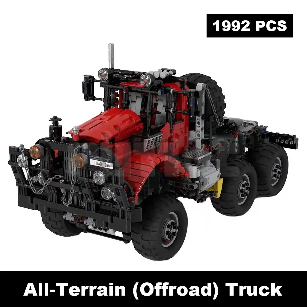 

Moc-28325 All-Terrain Vehicle Building Blocks Toy Heavy Truck with Remote Control Interlocking Building Block Technology Gift