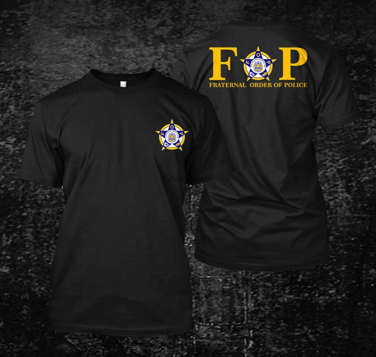 FOP персонализированная Мужская футболка с эмблемой полиции |
